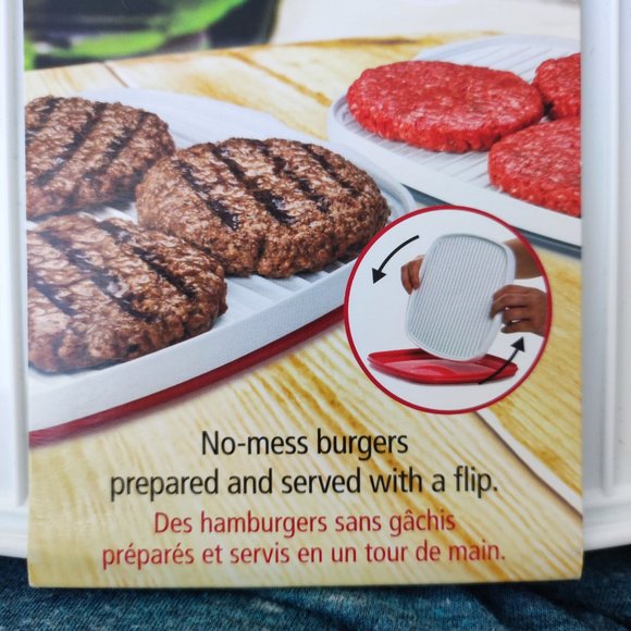 Flip burger tray / no more mess / food safety - Picture 4 of 4